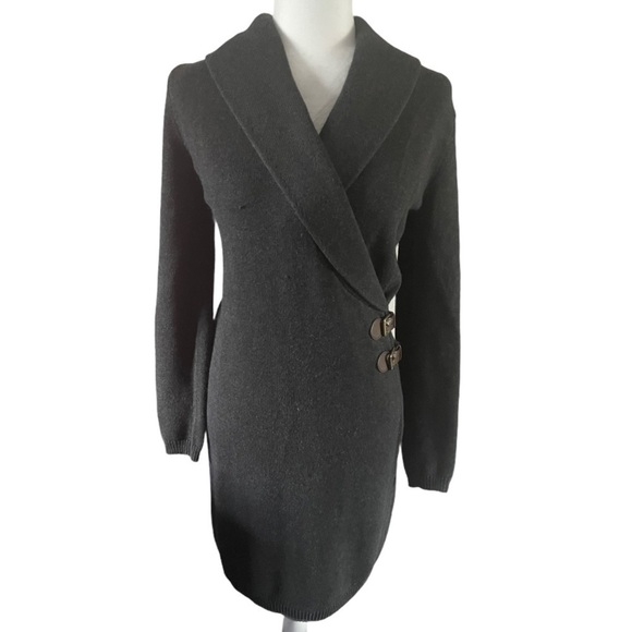 Lauren Ralph Lauren Dresses & Skirts - Lauren by Ralph Lauren charcoal sweater dress S
